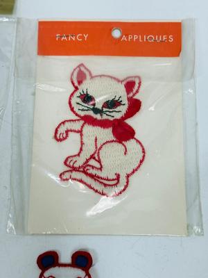 Sale Photo Thumbnail #43: 4 patches "American Freedom Train", 1 Cat and 1 Teddy Bear.
