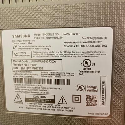 Samsung 40” Smart TV w/ Remote