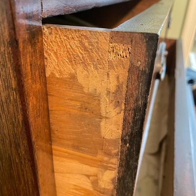 Six Drawer Antique Dresser