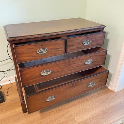 Six Drawer Antique Dresser