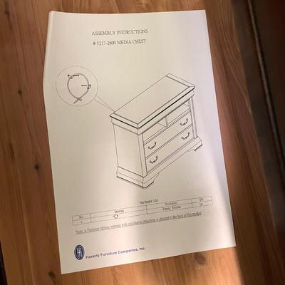 Haverty’s Cherry Color Sideboard/Media Chest