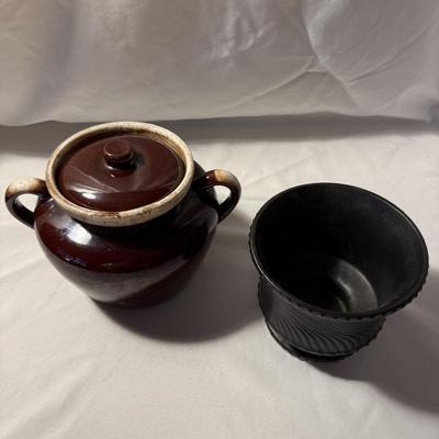 Two McCoy Pottery Vessels (P-BM)