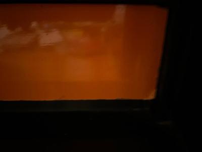 1970s Korean Cabinet has damaged and measurements pictured