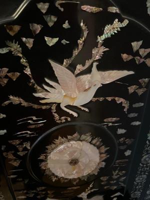 1970s Korean Cabinet has damaged and measurements pictured