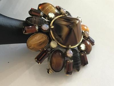 Signed Original By Robert Vintage Brooch Nice