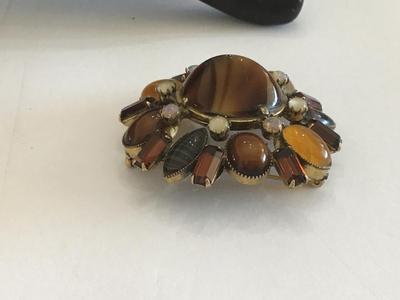 Signed Original By Robert Vintage Brooch Nice