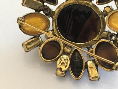 Signed Original By Robert Vintage Brooch Nice