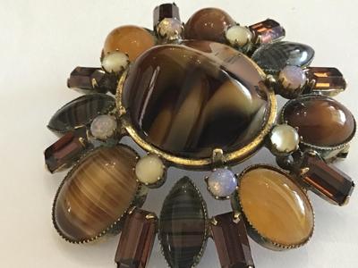 Signed Original By Robert Vintage Brooch Nice