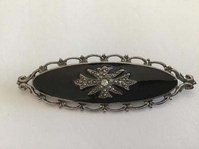 Beautiful Black Brooch