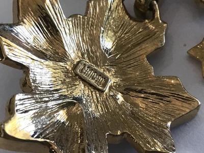 Landau Maltese Cross Bar Star Brooch