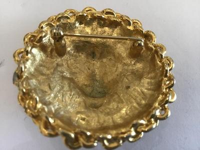 Lion Head Noble Vintage Brooch