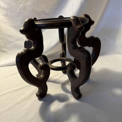 Stunning Chinese Fishbowl Planter with Stand (LR-BM)