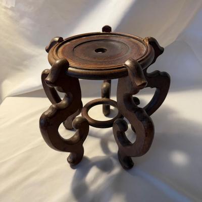Stunning Chinese Fishbowl Planter with Stand (LR-BM)