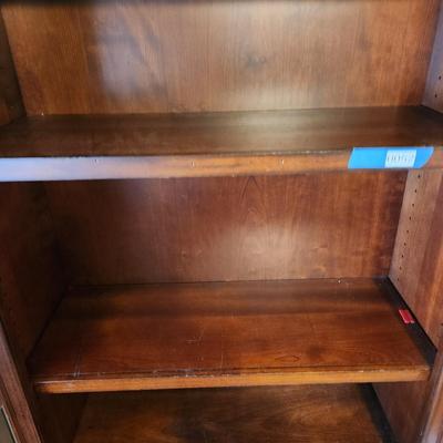 Pair Bookshelf w 4 Adjustable Shelves 32x13x77
