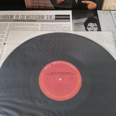 LOT 181: Vintage Records- Extended Range Recording of Bruce Springsteen's Darkness on the Edge of Town, Demonstration Copy of David...