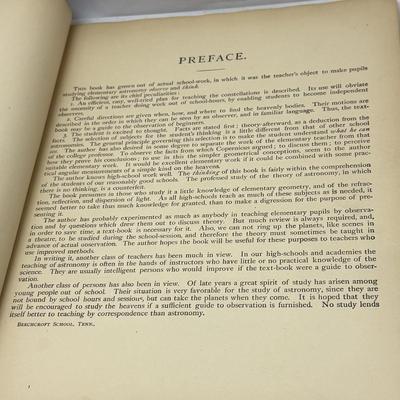 “Astronomy by Observation” by Eliza A. Bowen, Book from 1890 (O-HS)
