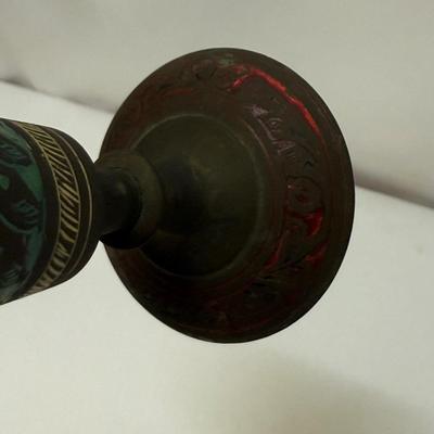 Collection of Ornate Brass Indian Decor Items (O-HS)