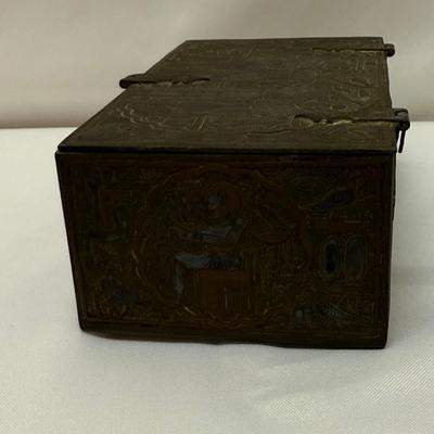 Collection of Ornate Brass Indian Decor Items (O-HS)