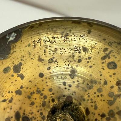 Collection of Ornate Brass Indian Decor Items (O-HS)