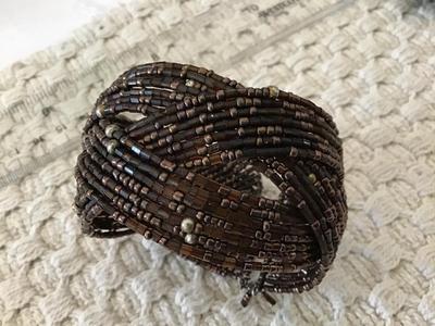Glass Beaded Cuff