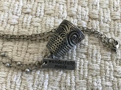 Thimble Psalms Necklace