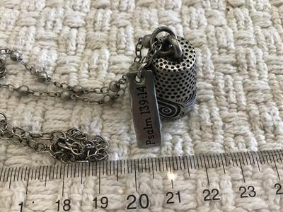 Thimble Psalms Necklace