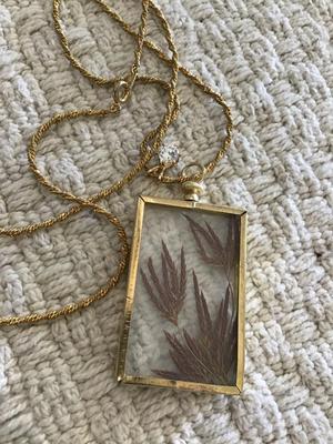 Terrarium Glass Necklace