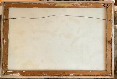 L729 Original Haitian Abstract Art by Jack Taiti 1974