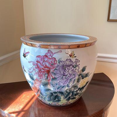D743 Large Ceramic Butterfly Vase