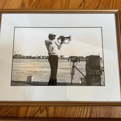 D745 Set of Four Vintage Black & White Framed Photographs
