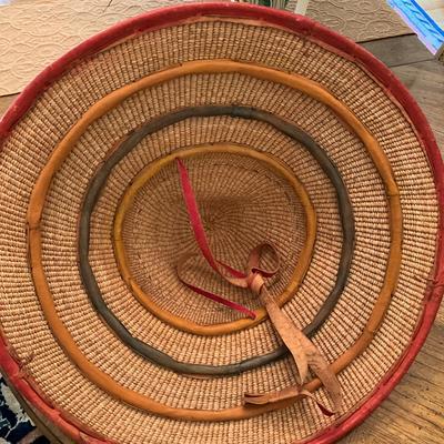 D749 Antique African Fulani Hat