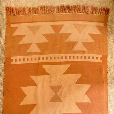 B768 Kilim Wool Jute Rug