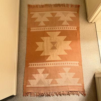 B768 Kilim Wool Jute Rug