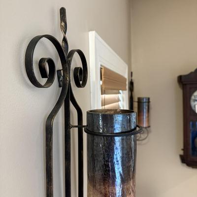 Wrought Iron Stands & Candle Sconces (EH-HS)