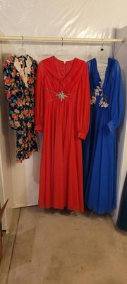 2 FORMALS AND LONG SKIRT SET