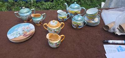 Hand painted mix set japan