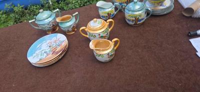 Hand painted mix set japan