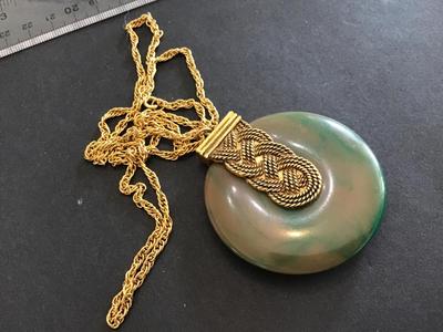 Vintage Max Factor perfume Necklace