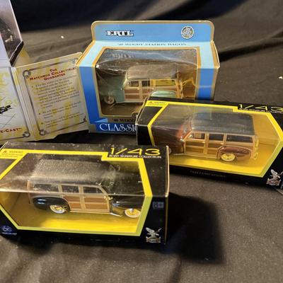 Collection of 1930’s-50’s Die Cast Cars and Trucks (LR-BM)