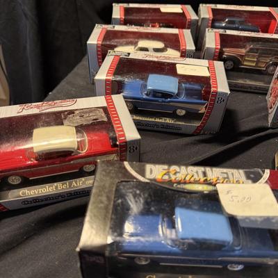 Collection of 1930’s-50’s Die Cast Cars and Trucks (LR-BM)