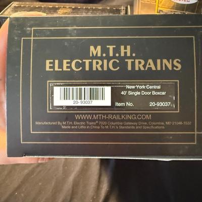 Four New York Central MTH Millennium Series Trains (LR-BM)