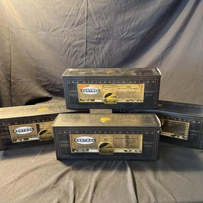 Four New York Central MTH Millennium Series Trains (LR-BM)