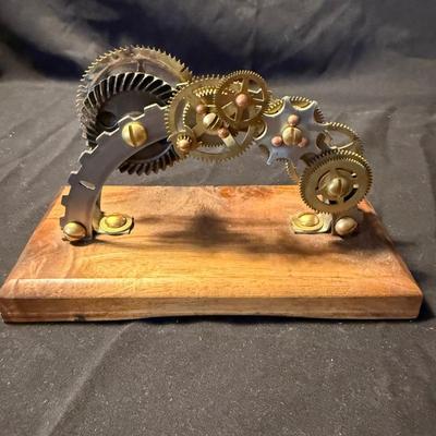 Abstract Gear Art and Sculpture (LR-BM)