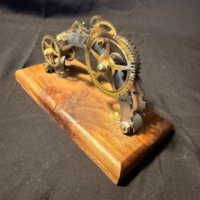 Abstract Gear Art and Sculpture (LR-BM)