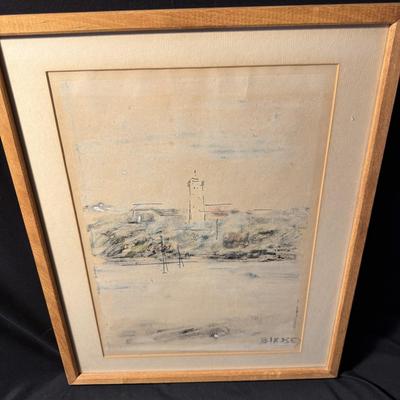 Original Art and Print by Alfred Birdsey (LR-BM)