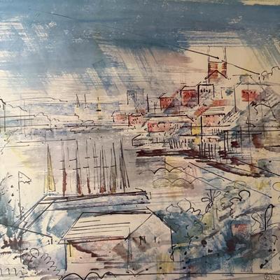 Original Art and Print by Alfred Birdsey (LR-BM)