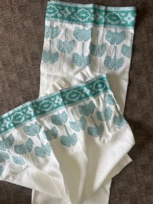 Sale Photo Thumbnail #166: 38”x 26”  per panel new condition linen fabric
