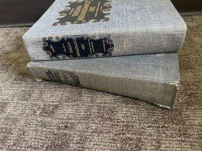 Sale Photo Thumbnail #171: 2 large books. Some damage and highlighting