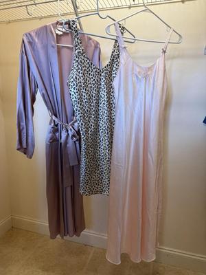 Christian Dior Vintage Nightgown with Silk Robe & More (E-HS)