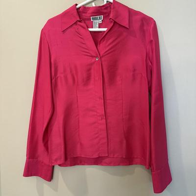 Vibrant & Elegant Vintage Silk Fashions by Oleg Cassini, Annalisa, Harvé Benard, & More (E-HS)